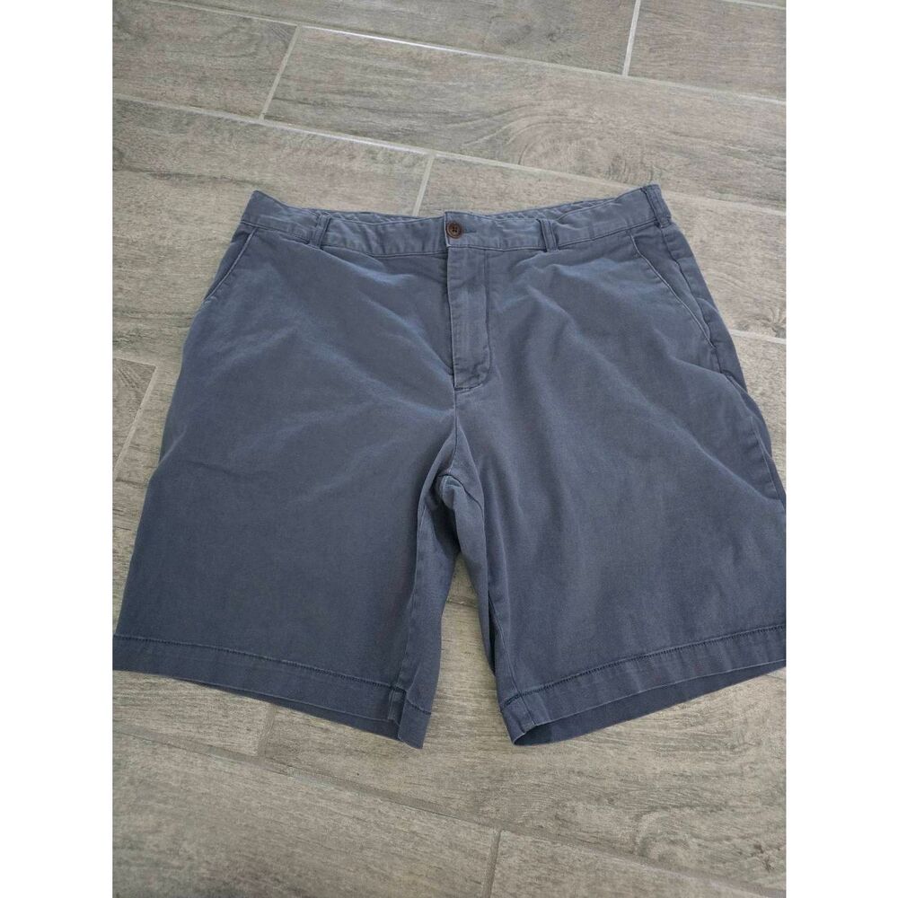 Men's Faherty Chino Shorts Size‎ 36 Blue Gray